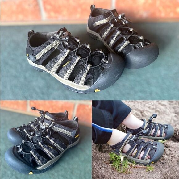 Keen H2 Newport Hard Toe Washable Sandals Size 4 Big Kids - Picture 1 of 15